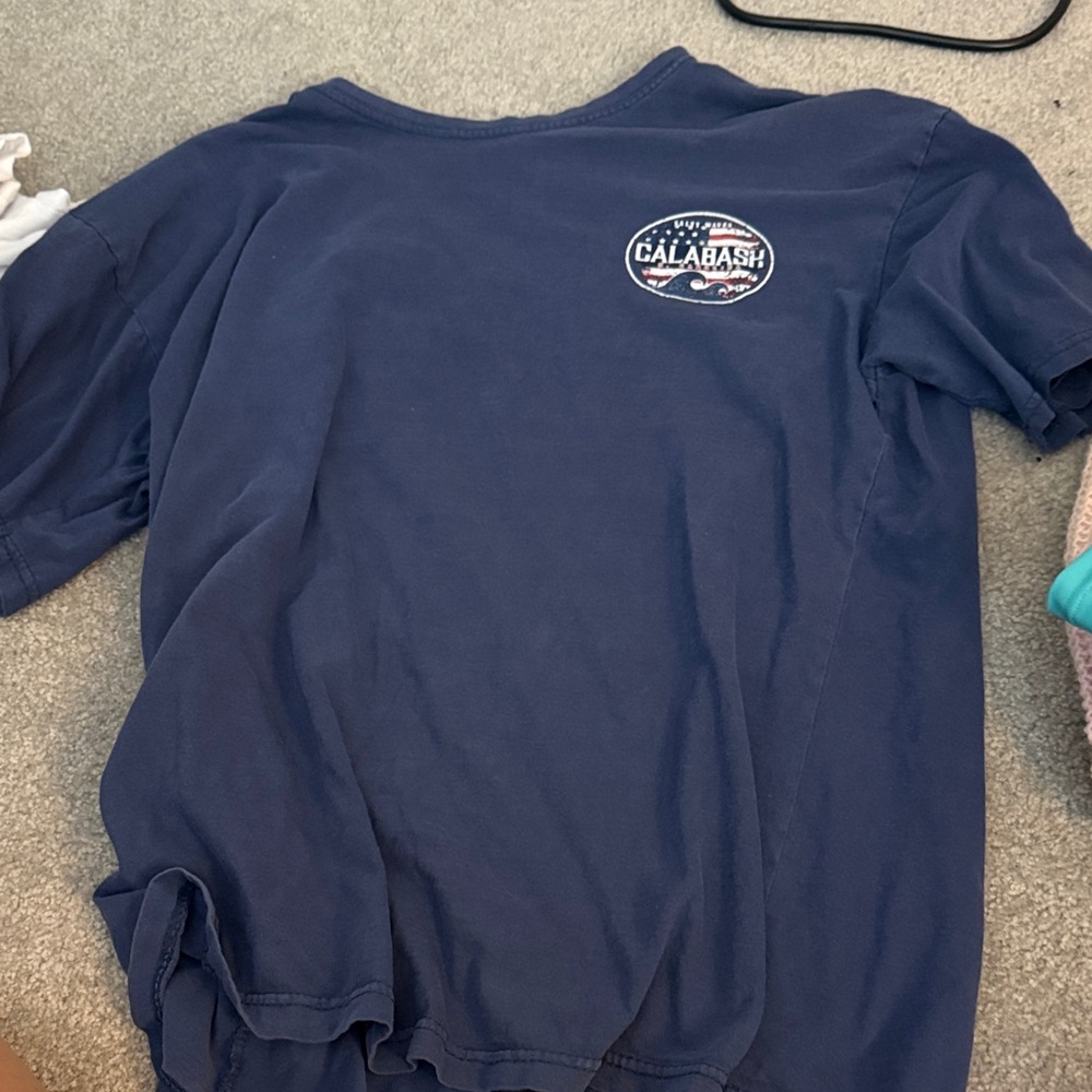 Beach House Navy Short Sleeve Tee